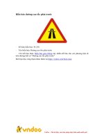 Tải Biển báo đường cao tốc phía trước W238 - HoaTieu.vn