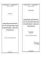 Ứng dụng hệ thống thông tin địa lý (GIS) để xây dựng cơ sở dữ liệu tài nguyên rừng phục vụ quản lý rừng và đất lâm nghiệp tại xã ngọc tem, huyện kon plong, tỉnh kon tum 