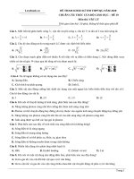 Đề thi THPT QG năm 2020   môn vật lý   lovebook   đề số 19