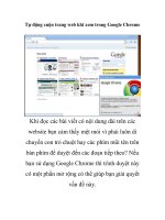 Tự động cuộn trang web khi xem trong Google Chrome