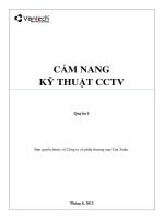 Cẩm nang Kỹ thuật CCVT - Quyển 1