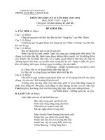 Kiem tra HKII lop 9 Ngu van 20112012