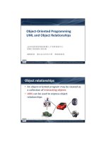 Intro UML and Object Relationshipspdf