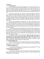 Rèn luyện năng lực tư duy và lập luận toán học cho học sinh qua bài toán viết phương trình đường thẳng trong không gian 