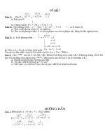 DE THI VAO LOP 10 THPT DE 07