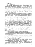 Giải pháp để học sinh lớp 12 chinh phục bài tập trắc nghiệm hóa học hữu cơ về thực hành thí nghiệm 