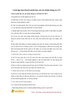 Cách lập bản thuyết minh báo cáo tài chính thông tư 133 - HoaTieu.vn