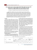 Thực trạng quản lí hoạt động bồi dưỡng đội ngũ giáo viên theo chuẩn nghề nghiệp tại các trường mầm non thị trấn Gia Bình, huyện Gia Bình, tỉnh Bắc Ninh