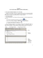 Giáo trình- Tin học chuyên ngành trong chăn nuôi và thú y-chương 1