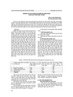 Nghiên cứu xác định sự phân bố, biến động vùng chà tỉnh Bình Thuận