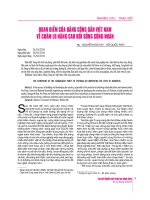 Quan điểm của Đảng Cộng sản Việt Nam về chăm lo nâng cao đời sống công nhân