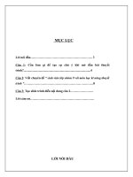 Bài tiểu luận kết thúc học phần kỹ năng thuyết trình PTIT