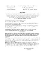 Quyết định 21/2013/QĐ-UBND quy định tuyến đường cấm dừng, cấm đỗ xe ô tô, cấm ô tô đi lại, nơi đỗ xe ô tô con, xe taxi, phân luồng giao thông, lắp đặt, quản lý hệ thống báo hiệu đư...