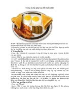 Trung op lep giup ban het buon chan