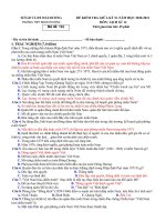 đề kiểm tra và đáp án các môn khối 12 kiểm tra giữa kì ii năm học 2020 2021 trường thpt đoàn thượng