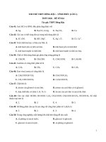 đề 02 môn hóa học 2020