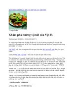 Khám phá hương vị mới của Vịt 29 - CLB Công nghệ - Thân Thị Thanh - E-Learning, Website trường THCS Suối Ngô, Tân Châu, Tây Ninh