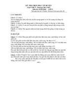 De thi HSG mon sinh cap huyen