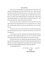 Nghiên cứu đặc điểm khu hệ thú ăn thịt và đề xuất một số giải pháp quản lý bảo tồn tại khu bảo tồn thiên nhiên ngọc sơn   ngổ luông, tỉnh hòa bình 