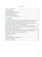 Đề xuất một số giải pháp phát triển văn hóa đọc nhằm nâng cao hiệu quả quản lí thư viện trong trường THPT 