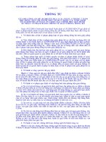 Thông tư 10/2003/TT-BCA(C11) của Bộ Công an