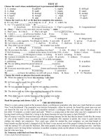 Test 10 English 9