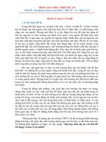 Dạy học theo dự án với chủ đề sử dụng và bảo vệ tự nhiên 