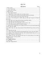 Nghiên cứu lựa chọn bài tập nâng cao hiệu quả kỹ thuật đỡ phát bóng môn bóng chuyền dành cho học sinh nam THPT 