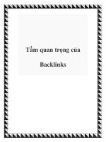 Tầm quan trọng của seo