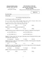 4  đề thi thử tốt nghiệp trường chuyên bắc giang (tháng 9)   môn hóa   năm 2021   file word có lời giải chi tiết
