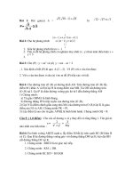 De thi Toan tuyen lop 10 de 1