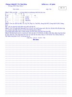 De kiem tra hoa hoc lop 8 truong Hoa Hieu 1