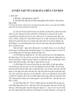 Luyện tập về cách sửa chữa văn bản – Bài tập Ngữ văn 12