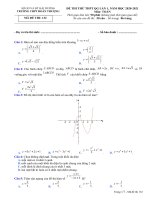 đề đáp án thi thử thpt quốc gia năm 2020 2021 môn toán lý hóa lần 1 trường thpt đoàn thượng