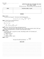 De kiem tra HK II Chuan KTKN co dap an