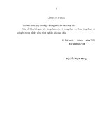 Nghiên cứu sử dụng ảnh máy bay (UAV) độ phân giải cao để thành lập bản đồ rừng và đề xuất các giải pháp quản lý rừng bền vững tại vườn quốc gia xuân thủy, tỉnh nam định 