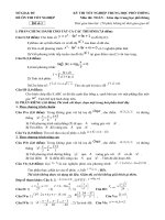 De thi thu TN 2012 so 3