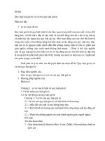 Tiều luận Đề bài : Quy luật của giá trị và vai trò quy luật giá trị