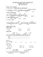 De on tap cuoi ki 2 lop 21