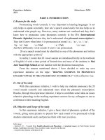 HELPING STUDENTS TO PRONOUNCE ENGLISH VOWELS IN THE ENGLISH TEXT 10 CORRECTLY 