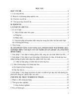 Một số giải pháp nâng cao năng lực, phẩm chất người học qua giờ đọc hiểu văn bản văn tế nghĩa sĩ cần giuộc của nguyễn đình chiểu (chương trình ngữ văn 11) 