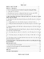 Một số giải pháp triển khai có hiệu quả công tác tư vấn tâm lí cho học sinh ở trường THPT nam yên thành 