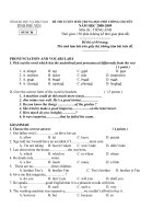 DeDA mon Anh du bi vao 10 Phu Yen 0809