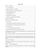 Thiết kế hoạt động dạy học chủ đề cấu trúc tế bào trong sinh học 10 THPT theo định hướng hình thành và phát triển năng lực cho học sinh  