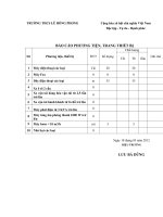 BAO CAO PHUONG TIEN TRANG THIET BI CHUAN BI CHO QUANDOI KHI CO CHIEN TRANH XAY RA