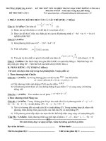 de thi thu tot nghiep 2012