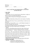 Tiết 31 Bài 29+ 30: HẤP THỤ CHẤT DINH DƯỠNG VÀ THẢI PHÂN VỆ SINH TIÊU HOÁ