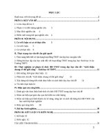 Sử dụng mô hình hoạt động trải nghiệm sáng tạo trong dạy học chủ đề giới thiệu chung về thế giới sống   sinh học 10 THPT 