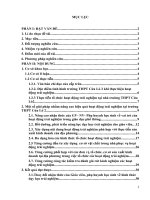 Kinh nghiệm trong công tác chỉ đạo tổ chức các hoạt động trải nghiệm nhằm nâng cao năng lực cho học sinh trường THPT cửa lò 2 