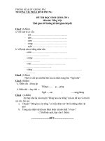 de thi HS gioi lop 1 mon TV